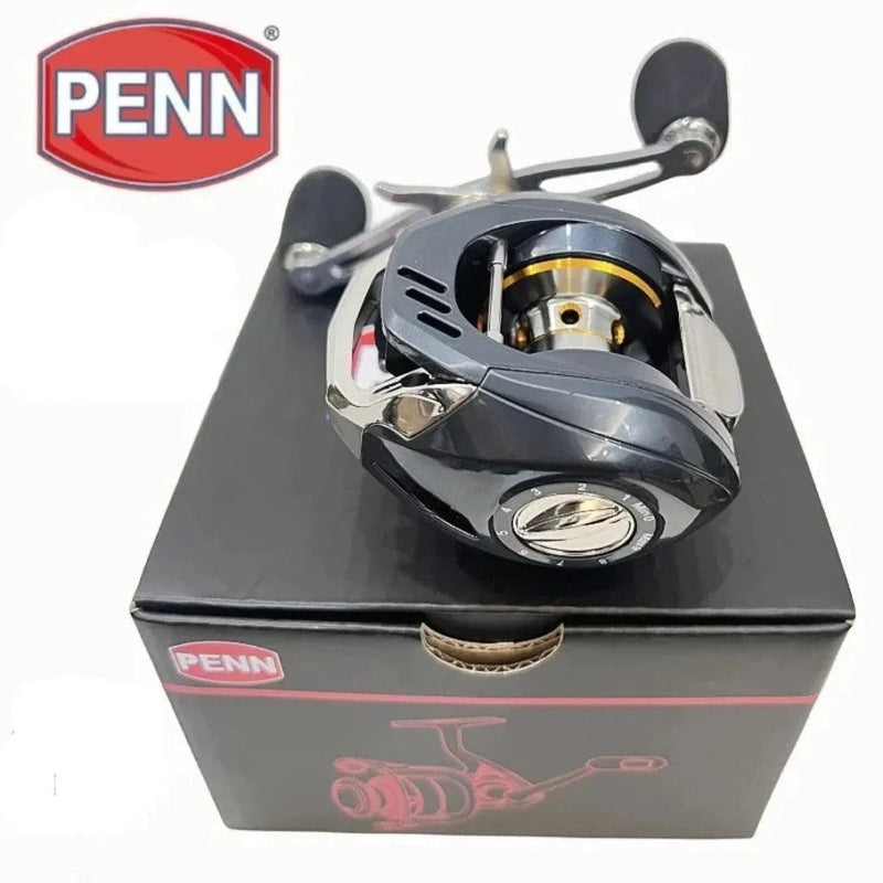 Carretilha PENN 15Kg Drag 18+1 Rolamentos Anti-Cabeleira