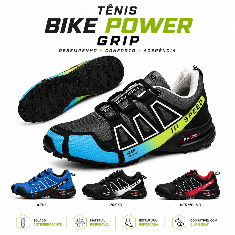 Tênis Bike Power Grip