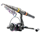 Kit Pescaria Completo Black Shark PRO - Fibra de Carbono