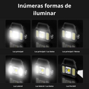 Lanterna Solar e Usb Portatil - A Prova De Água Carregador de Celular