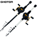 Conjunto Ghotda 1.80m - Carretilha GF2000 - 10 Kg Drag + Vara 25 Lbs