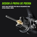 Molinete 5.2:1 + Óculos Proteção UV GRÁTIS