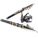 Kit Pescaria Completo Black Shark PRO - Fibra de Carbono