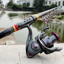 Kit Pescaria Completo Black Shark PRO - Fibra de Carbono