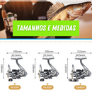 Molinete 5.2:1 + Óculos Proteção UV GRÁTIS