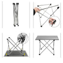 Mesa Dobrável Portatil Acampamento Caça e Pesca