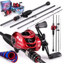 Kit Carretilha + Vara 2,1m - Sougayilang 8Kg Drag - 18+1 Rolamentos - Recolhimento 7.2:1
