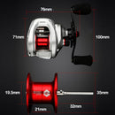 Carretilha JohnCoo Attack - 9+1 Rolamentos + 6kg Drag - 6.4:1