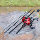 Kit Carretilha + Vara 2,1m - Sougayilang 8Kg Drag - 18+1 Rolamentos - Recolhimento 7.2:1