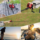 Kit Carretilha + Vara 2,1m - Sougayilang 8Kg Drag - 18+1 Rolamentos - Recolhimento 7.2:1