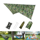 Rede De Descanso Dormir Camuflada Anti Mosquito Com Cobertura Camping