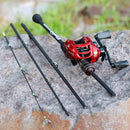 Kit Carretilha + Vara 2,1m - Sougayilang 8Kg Drag - 18+1 Rolamentos - Recolhimento 7.2:1