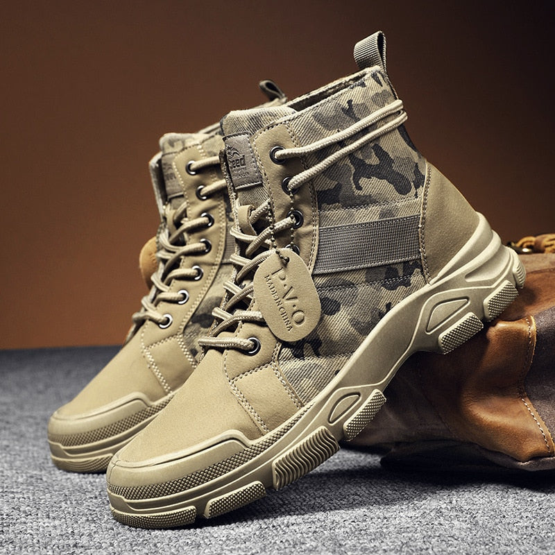 Cuturno Tático Militar Camuflado Boots