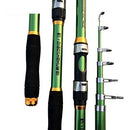 Vara De Pesca Telescópica De Carbono